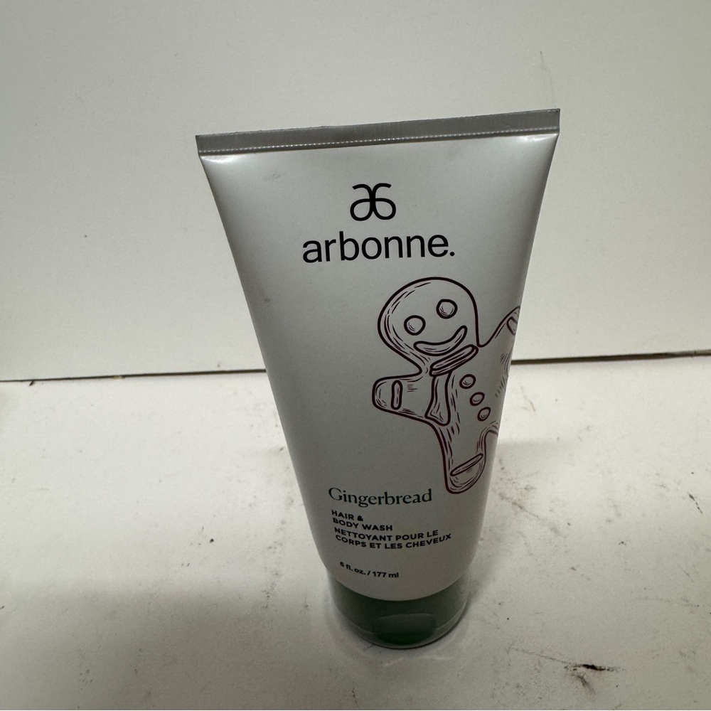 Arbonne Gingerbread Hair & Body Wash 6 OZ